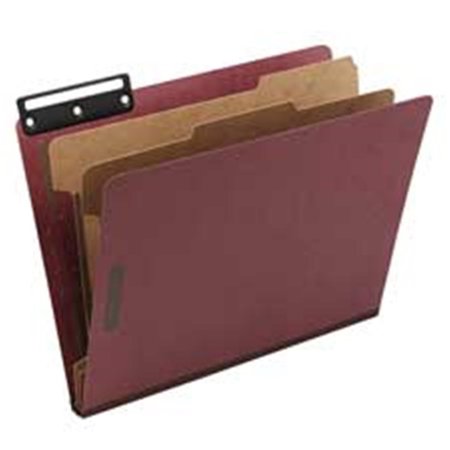 PEN2PAPER Folders- 2in. Expansion- 2 Partitions- Legal- Red PE824318
